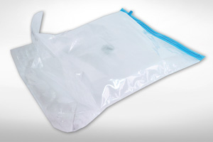 Vakuumbeutel f&uuml;r Kleider mit Boden